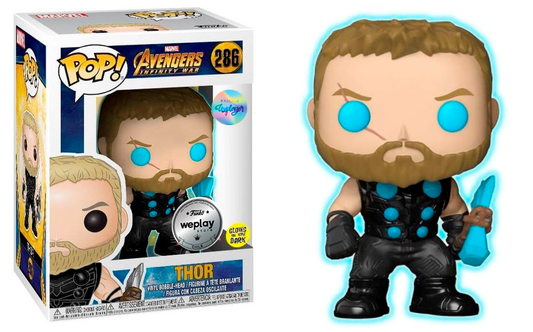 Funko POP! Marvel Avengers Infinity War Thor WePlay Exclusive Glows In The Dark