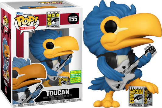 Funko POP! Ad Icons SDCC Toucan #155 [Rocker with Guitar] Exclusive