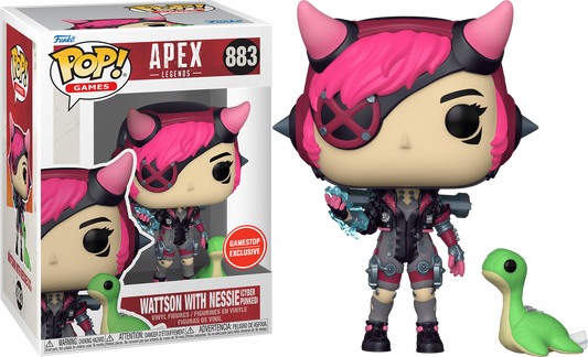 Funko POP! Games Apex Legends Wattson with Nessie (Cyber Punked) #883 Exclusive