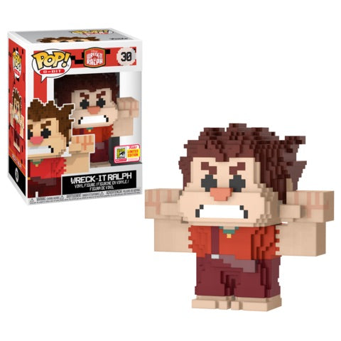 Funko POP! 8-Bit Wreck-It Ralph #30 SDCC 2018 Limited Edition Exclusive Exclusive