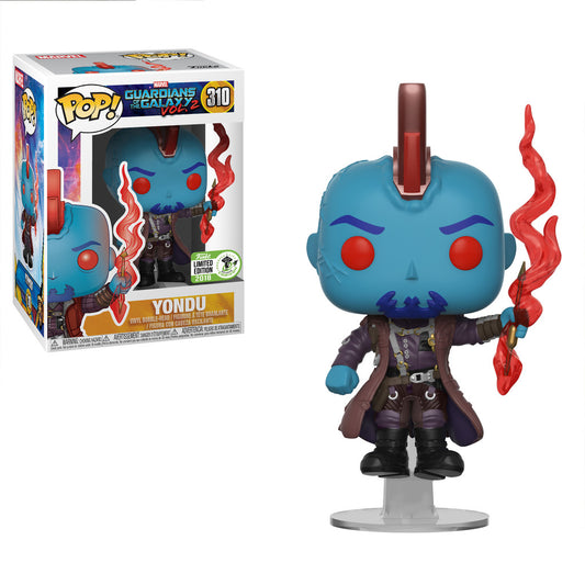 Funko POP! Marvel Guardians of the Galaxy Vol. 2 Yondu [Yaka Arrow] #310 ECCC 2018 Limited Edition Convention Stickered Exclusive