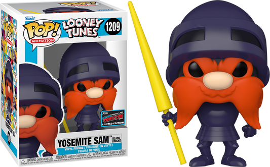 Funko POP! Looney Tunes Yosemite Sam (Black Knight) #1209 NYCC Limited Edition Convention Sticker