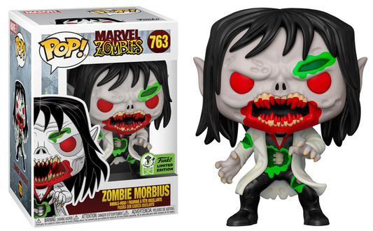 Funko POP! Marvel Zombie Morbius #763 ECCC Exclusive Limited Edition Convention Sticker