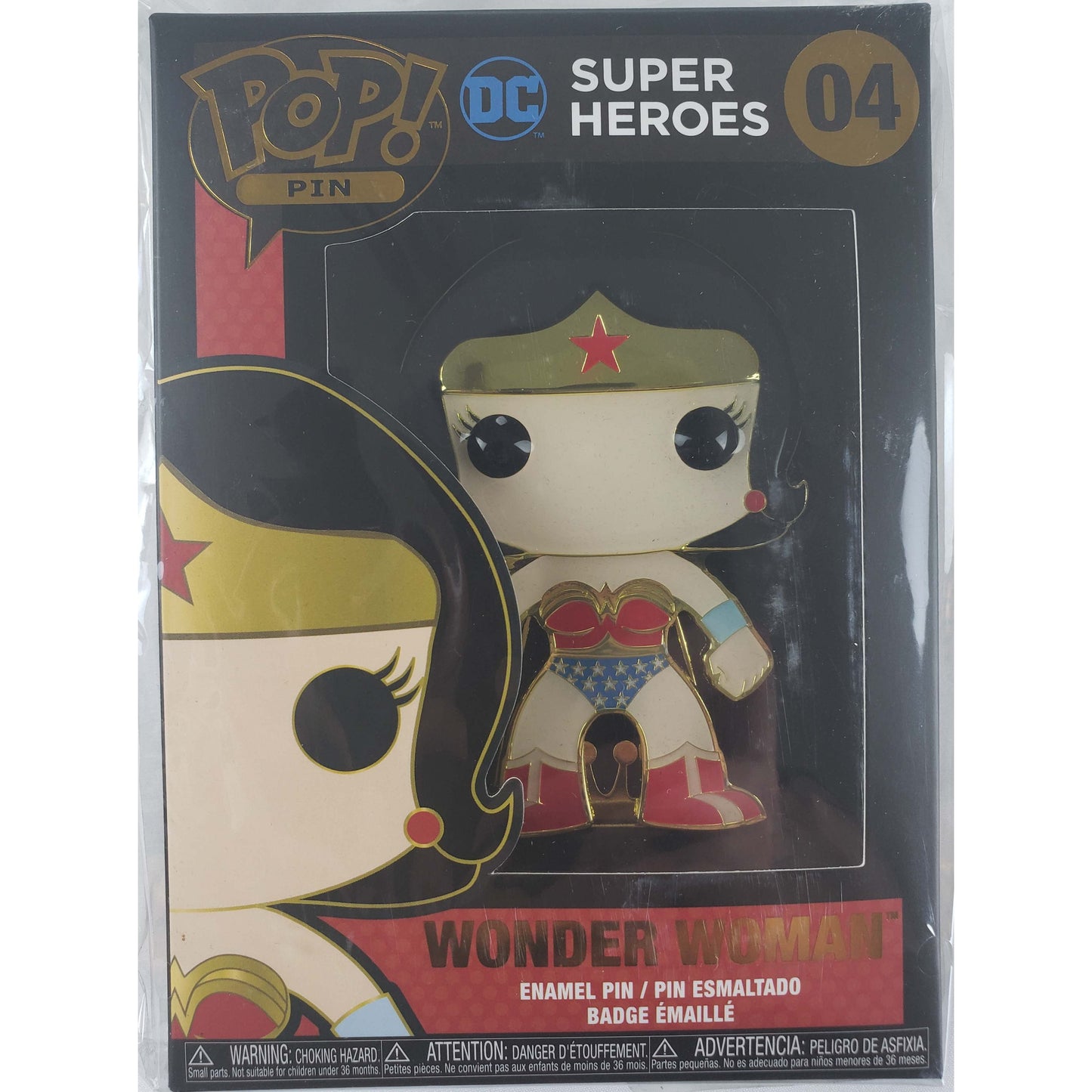 Funko POP! Pin DC Super Heroes Wonder Woman #04