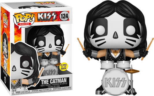 Funko POP! Rocks Kiss Catman #124 [Glows in the Dark]