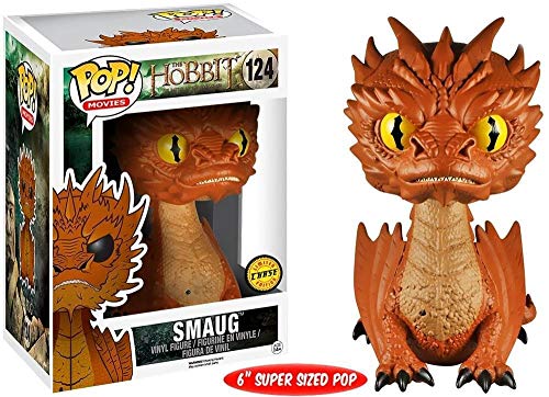 Funko POP! Movies The Hobbit The Desolation of Smaug CHASE Smaug #124 [Yellow Eyes]