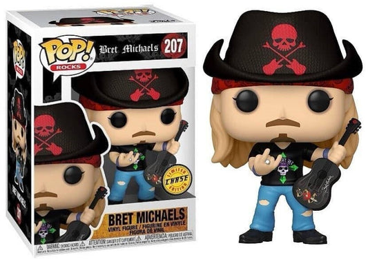 Funko POP! Rocks CHASE Bret Michaels #207 [Hat]