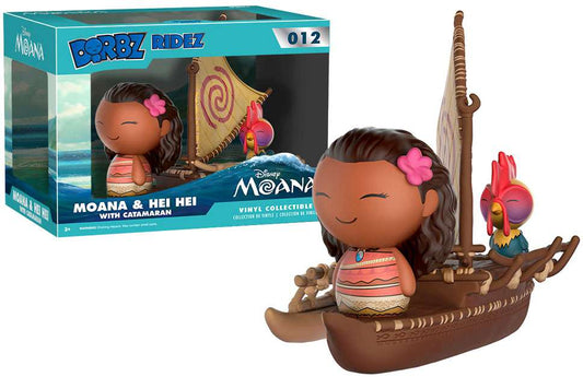 Funko Dorbz Ridez Disney Moana & Hei Hei with Catamaran 012 GameStop Exclusive