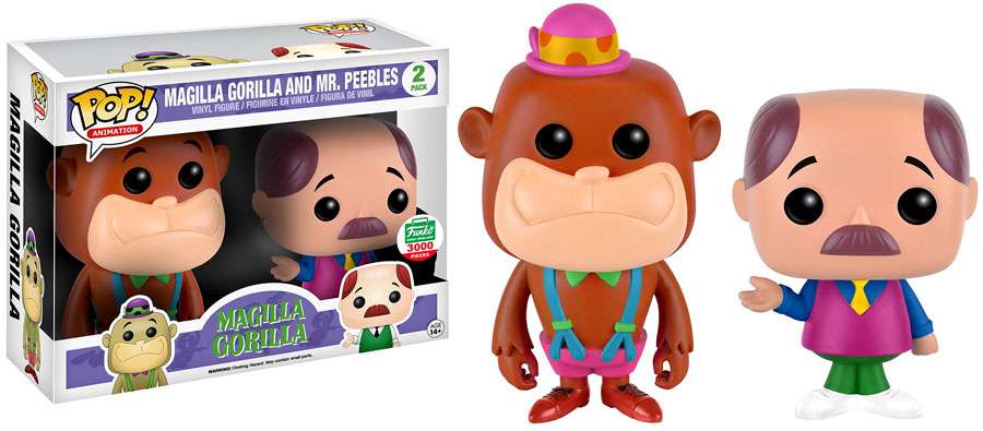 Funko POP! Animation: Neon Magilla Gorilla & Mr. Peebles 2-pack