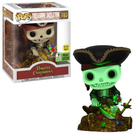 Funko POP! Disney Pirates of the Caribbean Treasure Skeleton #783 [Glows in the Dark] Exclusive