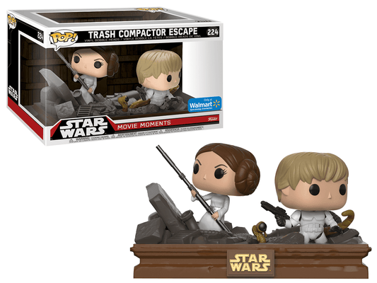 Funko POP! Star Wars Movie Moments Trash Compactor Escape #224 2-Pack Exclusive