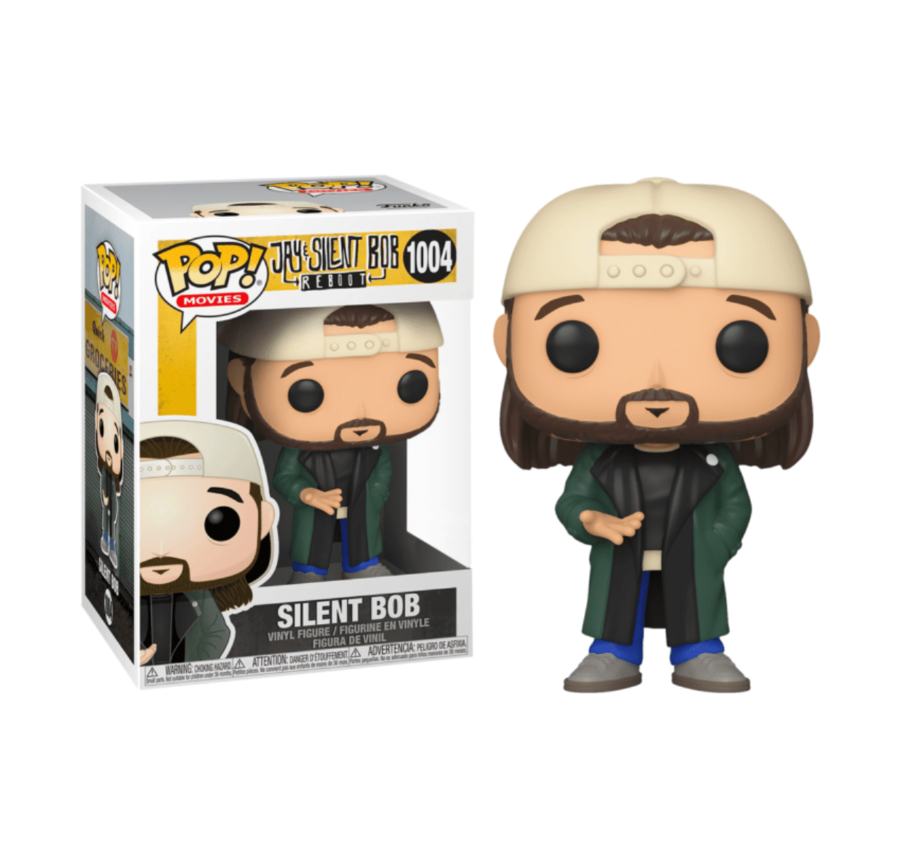 Funko POP! Movies Jay and Silent Bob Reboot Silent Bob #1004 Exclusive