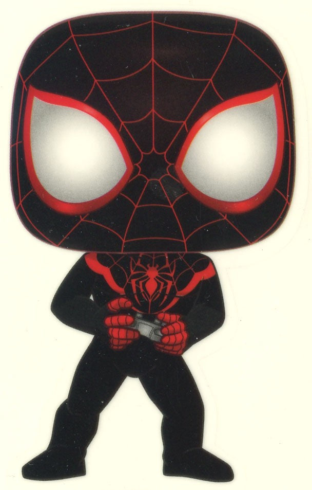 Funko Marvel Miles Morales Exclusive Sticker [Gamer, Glow-in-the-Dark]