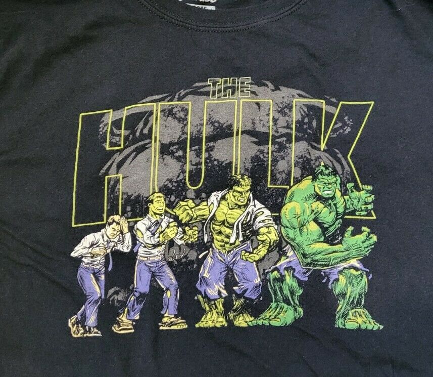 Funko POP! Tees Hulk Transforming (Black - Size Large) Item # 28354