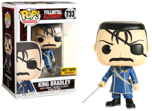 Funko POP! Animation Full Metal Alchemist CHASE King Bradley #733 [Ultimate Eye] Hot Topic Exclusive