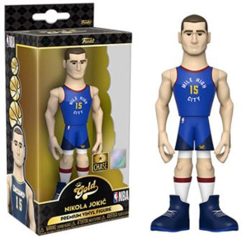 Funko GOLD NBA Nikola Jokic CHASE [Mile High Jersey] 5" Figure