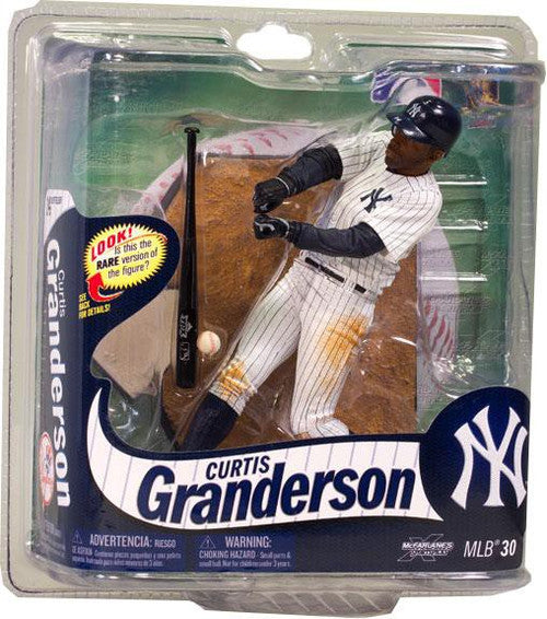 McFarlane Toys MLB New York Yankees Sports Series 30 Curtis Granderson Action Figure [Pinstripes Jersey]