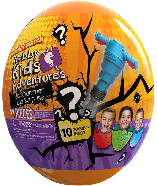 HobbyKids Adventures Jackhammer Exclusive Mystery Egg Surprise