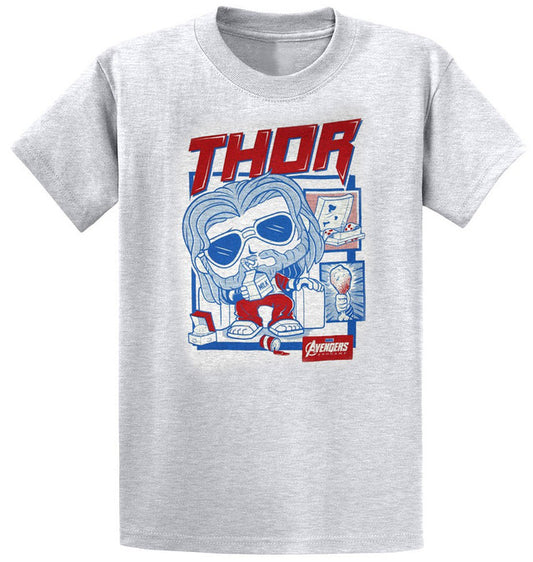 Funko POP! Tees Marvel Thor T-Shirt [XLarge] Collector Corps Exclusive
