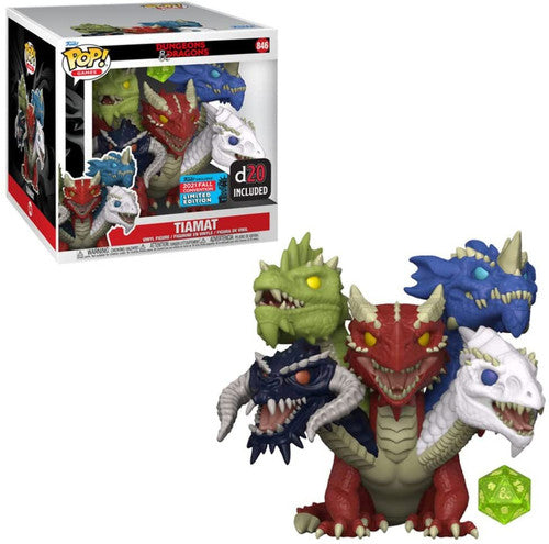 Funko POP! Dungeons&Dragons Tiamat #846 NYCC 2021 Limited Edition Exclusive d20 Included