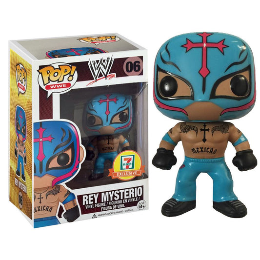 Funko POP! WWE Rey Mysterio #06 [Light Blue] Exclusive