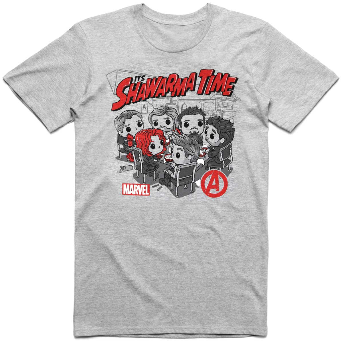 Funko POP! Tees Marvel It's Shawarma Time Size Xtra Large [XL] T-Shirt Collector Corps Exclusive