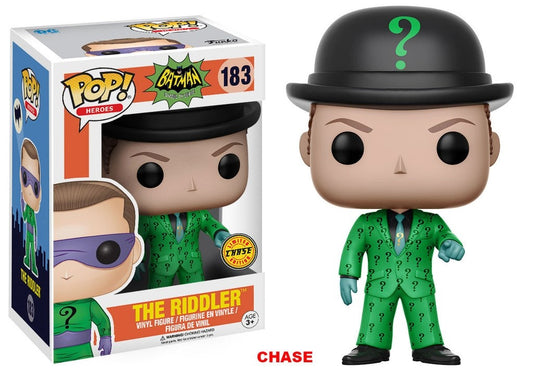 Funko POP! Batman Heroes CHASE The Riddler #183