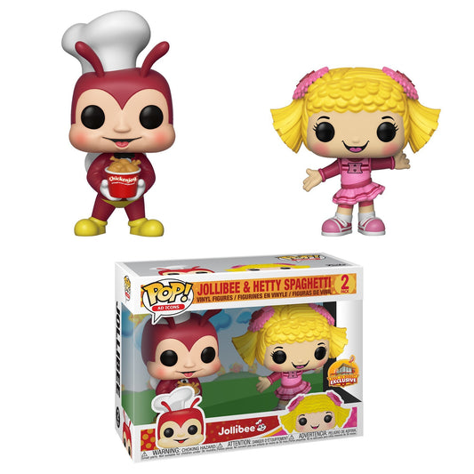 Funko POP! Ad Icons Jollibee & Hetty Spaghetti 2-Pack Exclusive