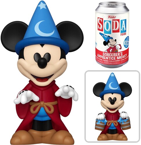 Funko SODA Disney Sorcerer's Apprentice Mickey Limited Edition Figure 12500