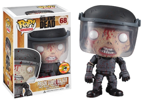 Funko POP! Television The Walking Dead Prison Guard Walker #68 [Bloody] LE 1008 Exclusive