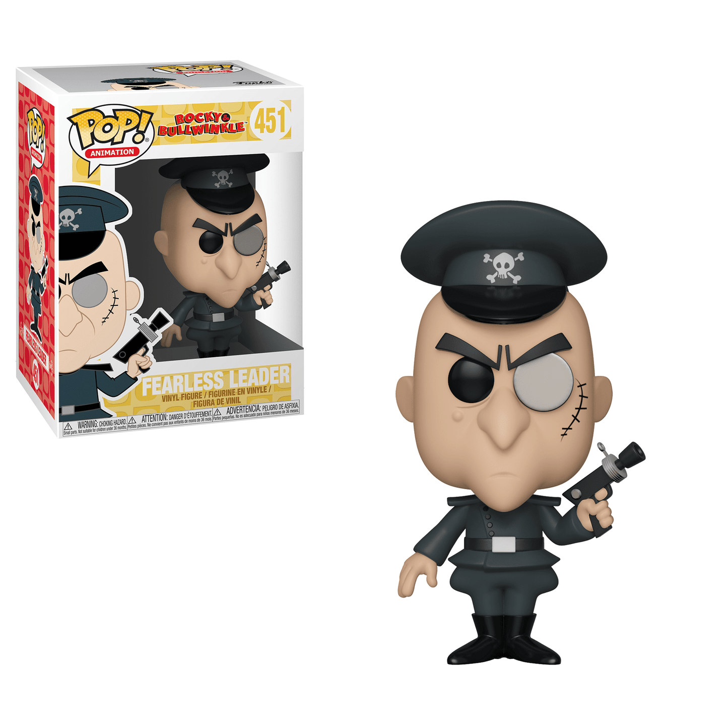 Funko POP! Animation: Rocky&Bullwinkle Fearless Leader