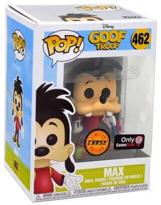 Funko POP! Disney Goof Troop CHASE Max [with Skateboard] #462