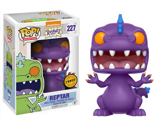 Funko POP! Animation Nickelodeon Rugrats CHASE Reptar #227 [Purple]