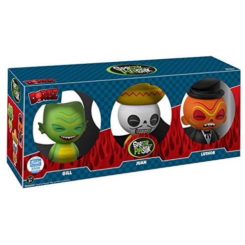 Funko Dorbz Spastik Plastik Gill, Juan, and Luthor LE 3500 Funko Shop Exclusive