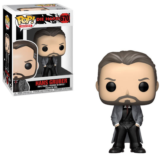 Funko POP! Movies Die Hard Hans Gruber #670 [Hands in Pockets] Exclusive