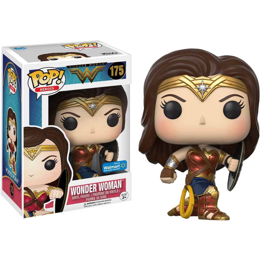 Funko POP! Heroes Wonder Woman Movie - Wonder Woman #175 [Shield] Exclusive