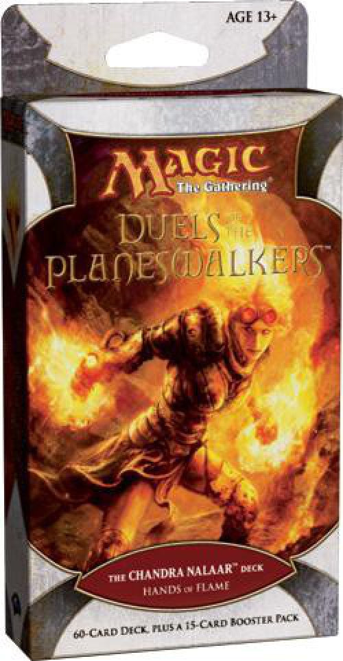 MAGIC The Gathering Duels of the Planeswalkers Chandra Nalaar Deck Hands of Flame