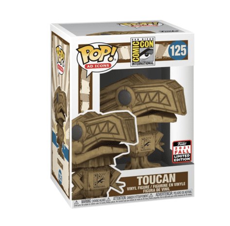 Funko POP! Ad Icons SDCC Toucan #125 [Tiki] Exclusive