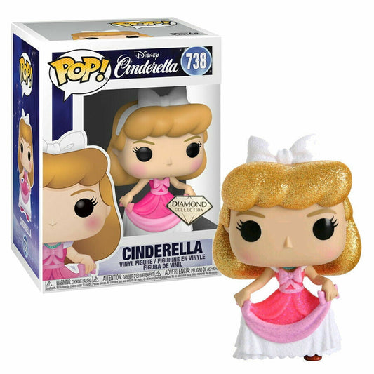Funko POP! Disney Cinderella #738 [Diamond Collection] Exclusive