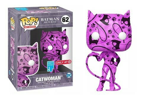 Funko POP! Art Series DC Batman Returns Catwoman #62 [Pink/Black] Target Exclusive