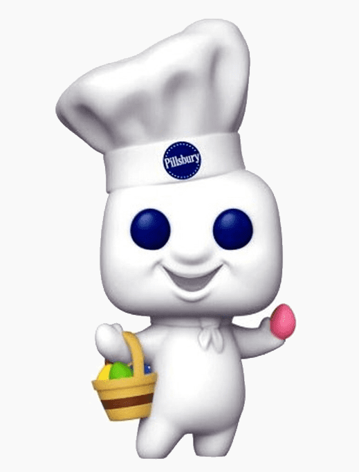 Funko POP! Ad Icons Pillsbury #94 Pillsbury Doughboy (Easter Basket) - Limited Funko Shop Exclusive