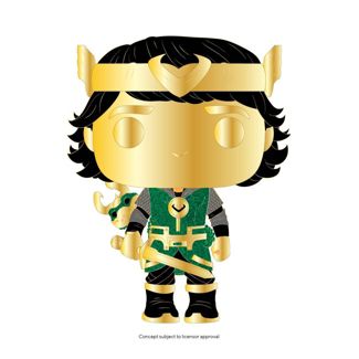 Funko POP! Pin Marvel Studios Loki Kid Loki SE [Blacklight] Target Exclusive