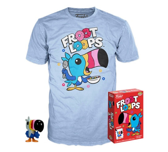 Funko POP! Tees Toucan Sam Pocket POP! with Size XL T-Shirt Collectors Box