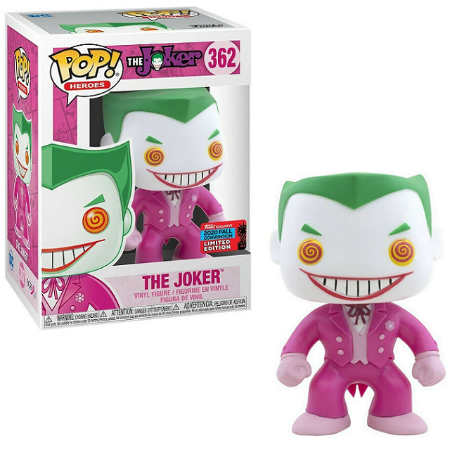 Funko POP! Heroes DC The Joker - The Joker #362 [Breast Cancer Awareness] Exclusive