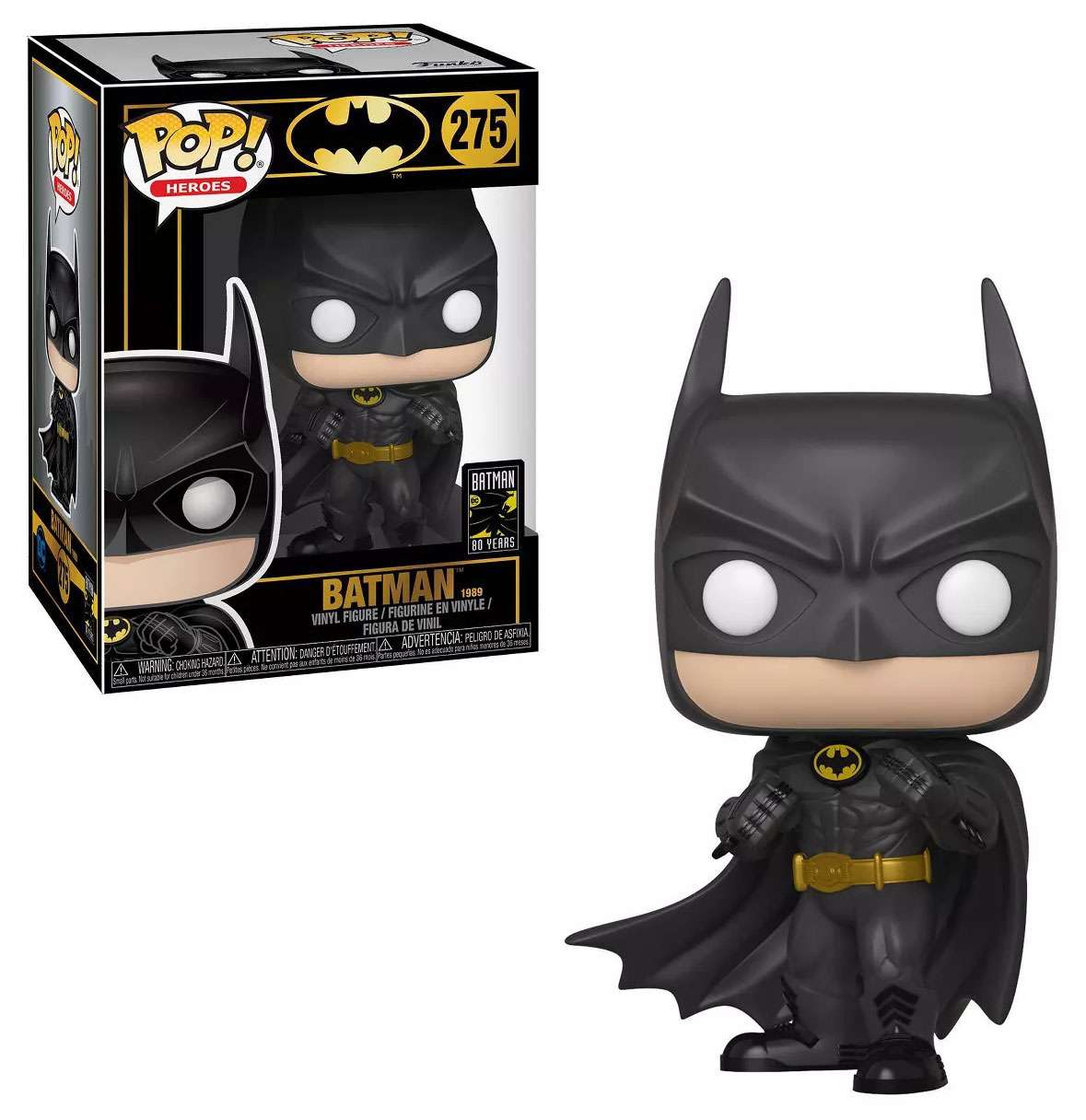 Funko POP! Heroes Batman 80 Years - Batman 1989 #275 [Braced] Exclusive