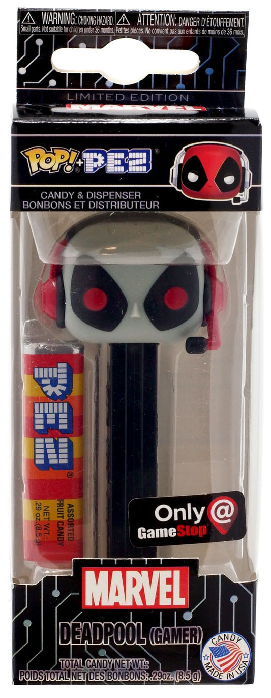 Funko Marvel POP! PEZ Deadpool Candy Dispenser [Gamer, X-Force] Exclusive