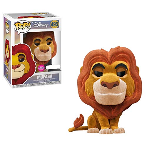 Funko POP! Disney The Lion King Mufasa #495 [Flocked] Exclusive