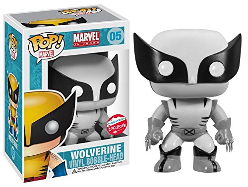 Funko POP! Marvel Vinyl Bobblehead Black & White Wolverine (Fugitive Toys Exclusive)