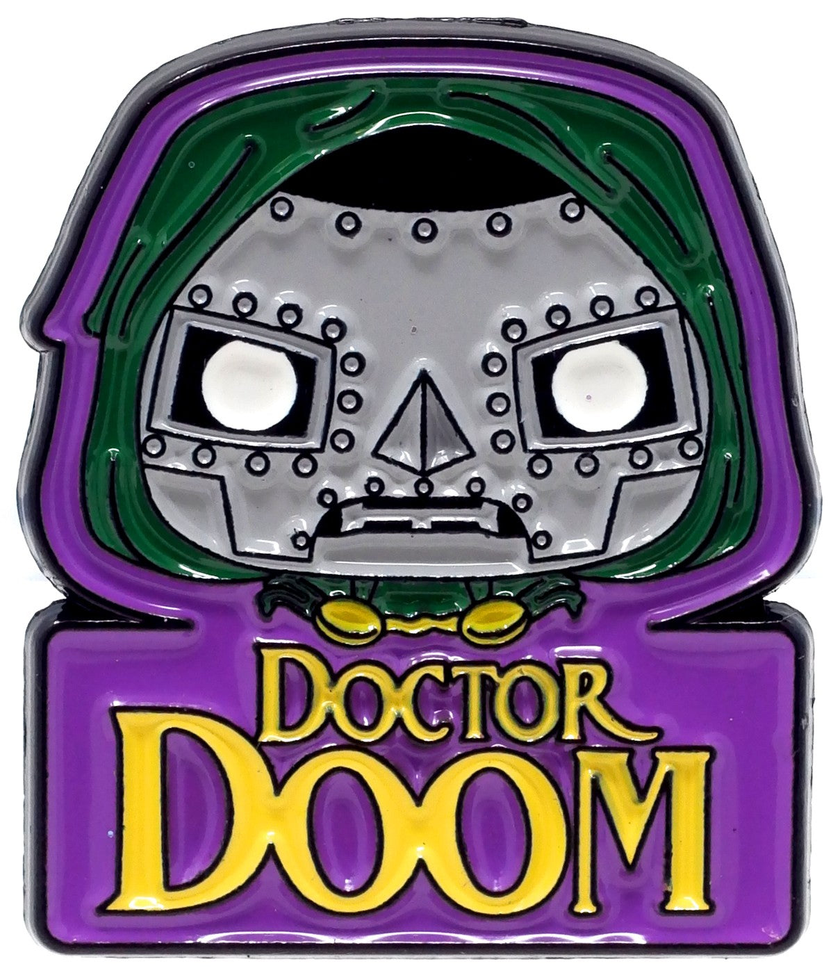 Funko POP! Pin Marvel Doctor Doom Collector Corps Exclusive