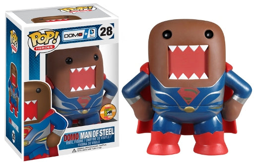 Funko POP! Heroes DC Domo Man of Steel #28 [Metallic] Exclusive